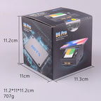 HOTA D6 Pro AC 200W DC 650W 15A*2 Dual Channel Lipo Charger Support Power Distribution 1-6S Battery Charger for RC Models Parts