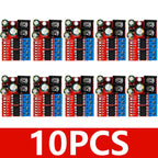 1~10PCS H Bridge Remote Control 5A 3V-14V Dual DC Motor Drive Module Voltage Reverse PWM Speed Regulation Double Super L298N 5AD