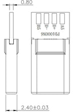 1PCS USB Type-C PD/QC Male Plug Decoy Board Fast Charge PCB 9V 12V 15V 20V Module PD 2 3.0 DC Trigger Cable QC4 Charge Connector