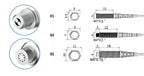 GTRIC Fiber Optic Sensor Amplifier,10-30V DC 3-wire PNP NO/NC NA41 ,Coaxial Non-coaxial Diffusion Optical,Photoelectric Sensor