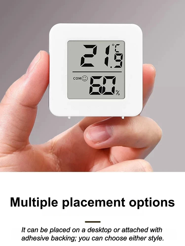 1/2/3/5PCS Mini LCD Digital Thermometer Hygrometer Indoor Room Temperature Humidity Meter Sensor Gauge Weather Station Set