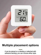 1/2/3/5PCS Mini LCD Digital Thermometer Hygrometer Indoor Room Temperature Humidity Meter Sensor Gauge Weather Station Set