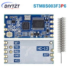 DIYTZT 433Mhz HC-12 SI4463/4438 Wireless Serial Port Module 1000m Replace Bluetooth NEW