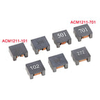 10Pcs/5pcs ACM7060 ACM4520 ACM9070 ACM1211 101 102 501 152 231 301 381 401 701 901 222 202 SMD Chip Common Mode Inductor Filter