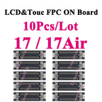 10Pcs LCD Display Touch FPC Connector for iPhone 17 17Pro 16 15 14 Pro Max Motherboard Logic Board Screen Plug Replacement