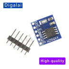 100%New original 2PCS W25Q32 W25Q64 W25Q128 FLASH storage module SPI interface adapter board BV FV