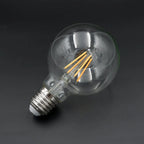 LED Edison Filament Light Retr Bulb Brown Golden G80 G95 G125 4W 6W 8W 10W 12W Dimmable E27 AC 220V Dimmer Restaurant Bedroom