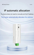 Serial to Ethernet Serial Server RS485 ModBus Gateway CDEBYTE NE2-D11P Signal Isolation 2-Way Socket Link Standard MQTT