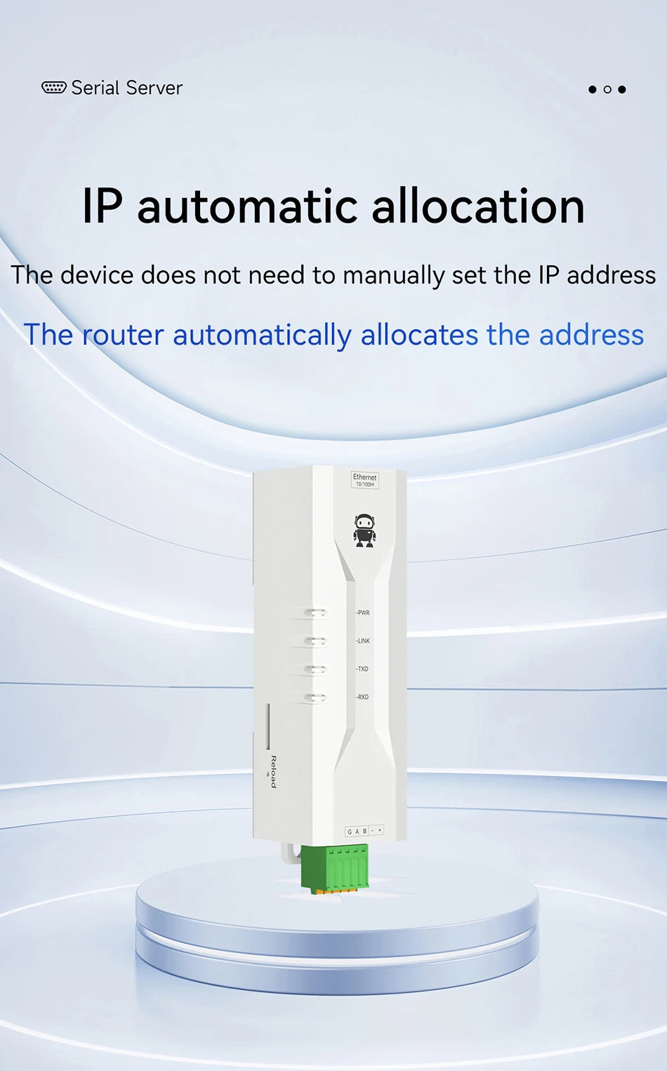 Serial to Ethernet Serial Server RS485 ModBus Gateway CDEBYTE NE2-D11P Signal Isolation 2-Way Socket Link Standard MQTT