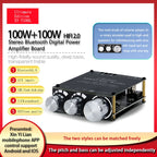 100W+100W TPA3116D2 Bluetooth 5.0 Power Subwoofer Audio Amplifier Board Home Theater HIFI Stereo Audio Amplifier AMP AUX