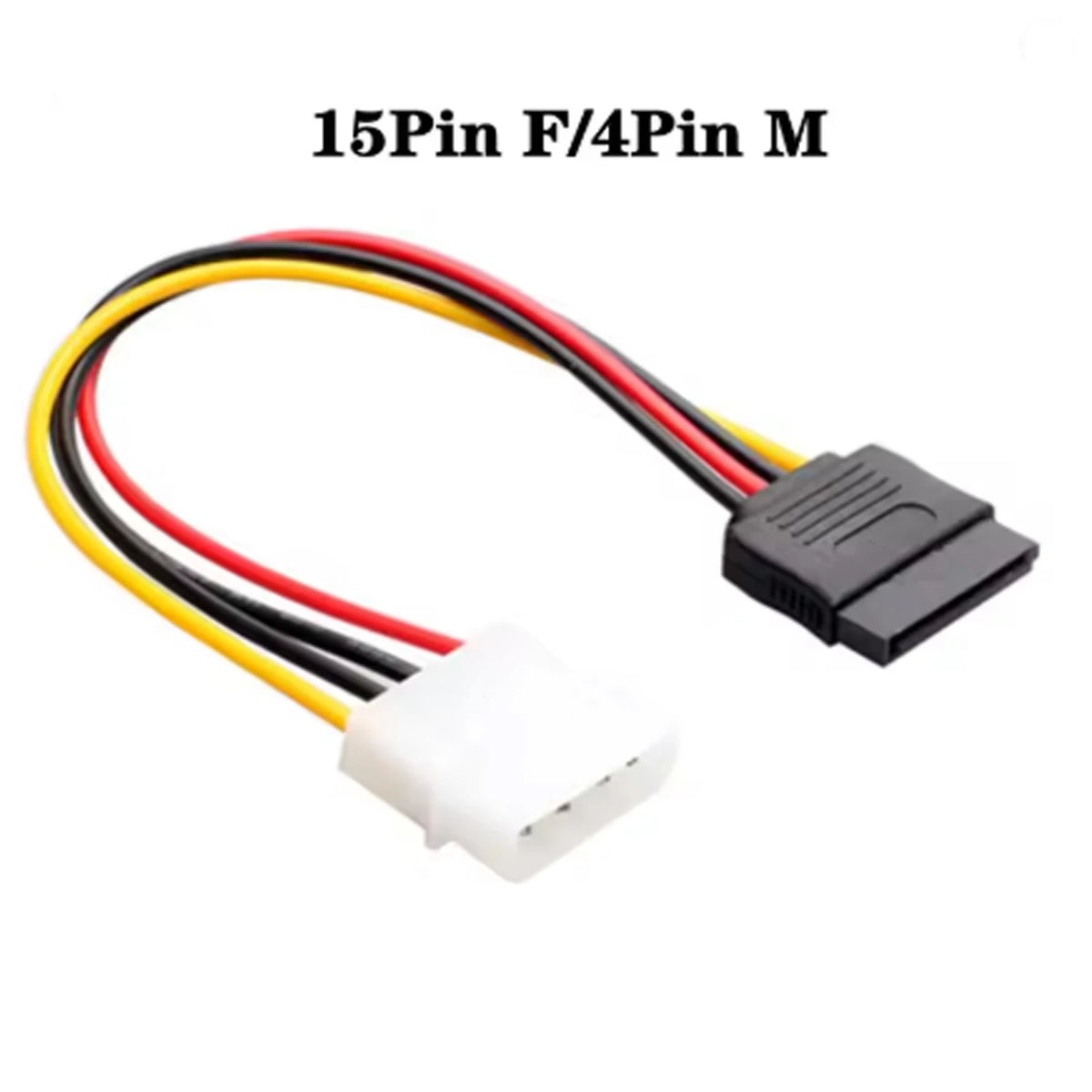 20cm Power 6Pin 8Pin 4Pin 15Pin SATA Male to 4Pin IDE Molex Female 15Pin SATA Female Power Cable Computer Cable 6Pin To 8Pin