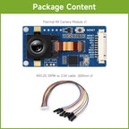 Waveshare Long-wave IR Thermal Imaging Camera Module, 80 × 62 Pixels IR Array, For Raspberry Pi And Other Development Boards