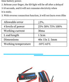 1S 2S 3S 4S 5S 6S 7S 4.2V-29.4V Lithium Battery Li-po Li-ion Capacity Indicator Board Power Display Charging Charge LED Tester