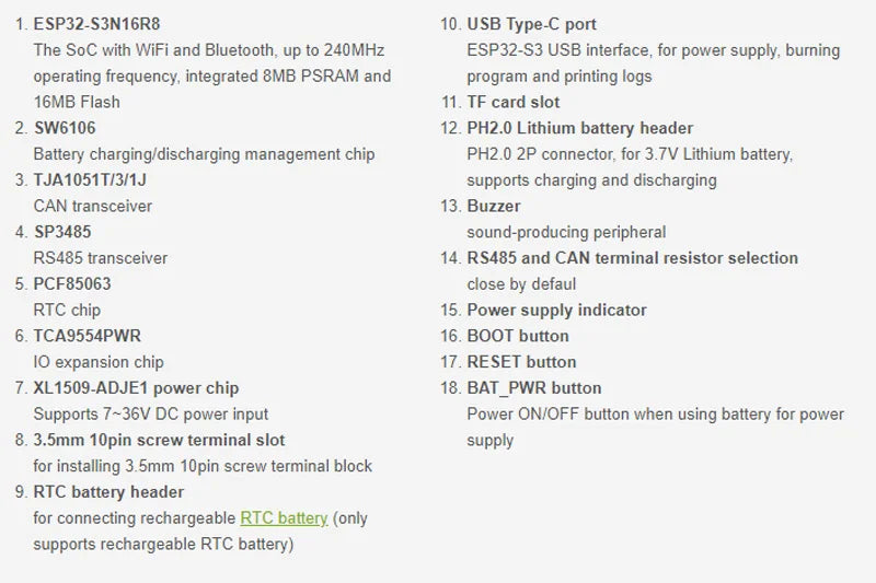 ESP32 S3 4inch LCD Development Board 480x480 TouchScreen Display TVBOX LVGL HMI Sensor CAN RS485 Waveshare ESP32-S3-Touch-LCD-4