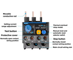 CHINT Relay NXR-25 0.63-1A 1.6-2.5A 2.5-4A 9-13A 17-25A Thermal Overload Relay for NXC Series AC Contactor