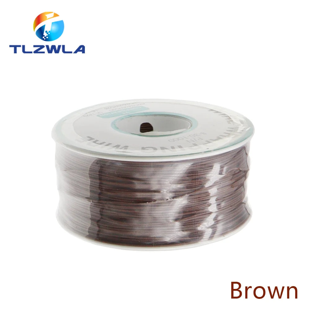 30AWG 0.5MM PCB Flying Jumper Wire OK Line Wrapping Wrap Flexible Insulation Tin-Plated 250Meter 820FT Single Conductor