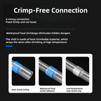 Heat Shrinkable Tube Waterproof Solder Ring Wire Connectors 10/30/50PCS Awg22-18 Butt Bushing Electrical Splice Terminal