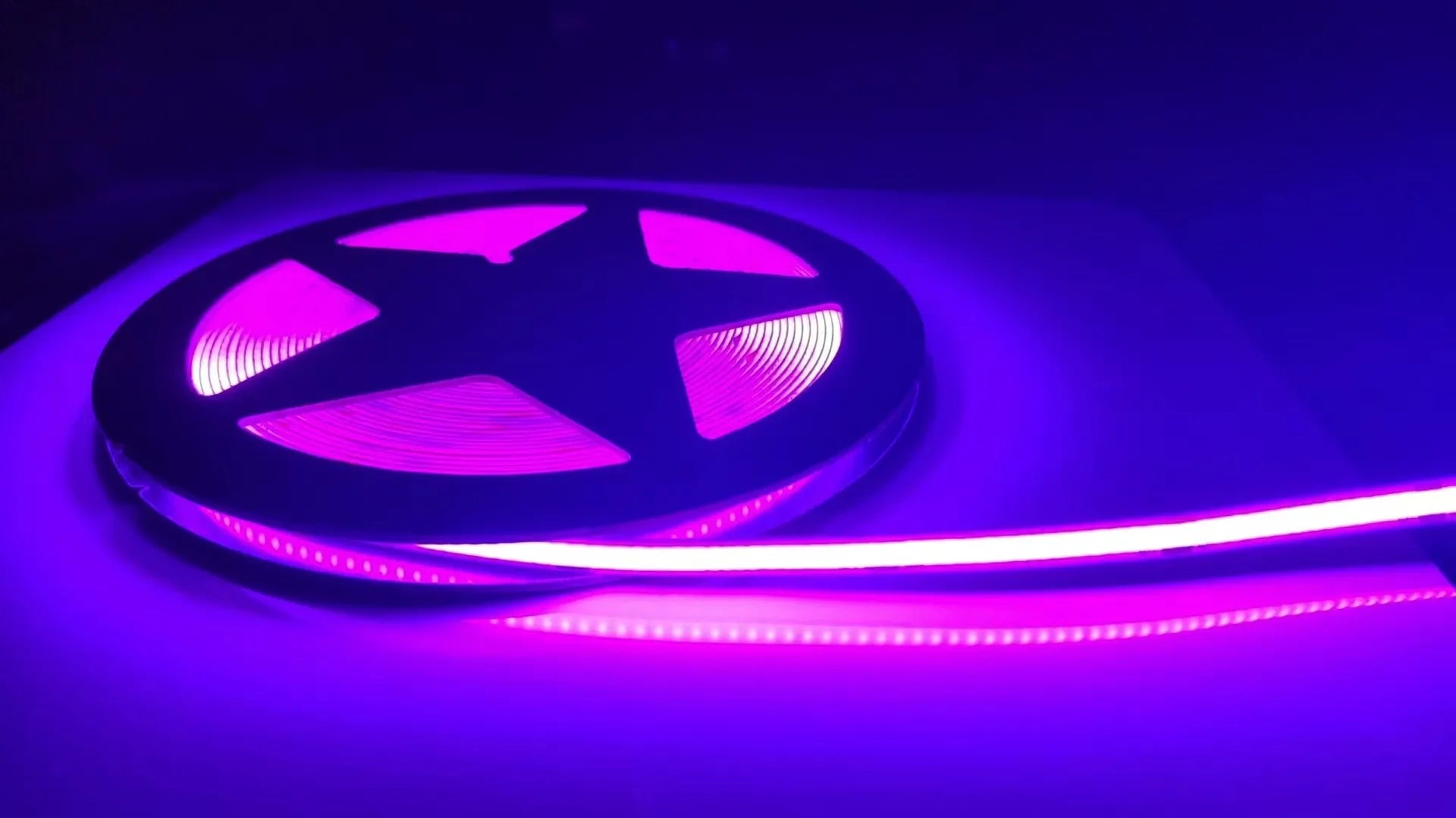 COB LED Strip Lights 320 LEDs/m High Density Flexible Dimmable FCOB Led Tape Colorful Rope Lighting DC12V 24V Red Green Blue