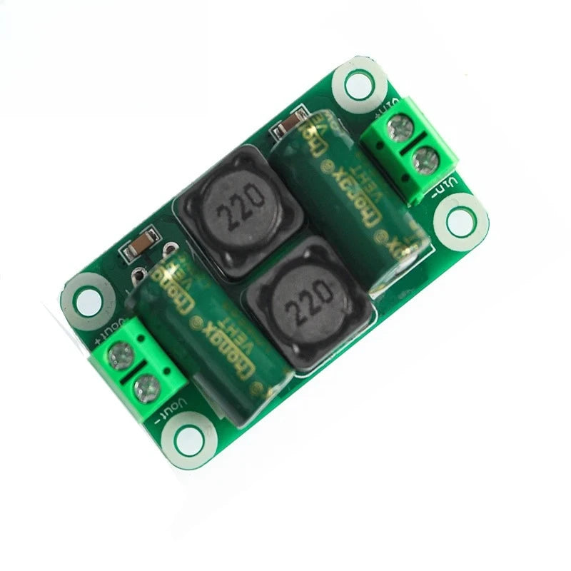 0-50V 4A DC Power Filter Board EMI Noise Suppression Module Class D Power Amplifiers for Car Audio Industrial Control Systems