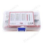 210Pcs 21Value One Two Way TVS Diode Assort Kit P6ke6.8A 8.2A 9.1A 10A 12A 13A 15A 16A 20A 22A 24A 27A 30A 33A 36A 39A 43A 47CA