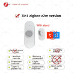 Zigbee /WIFI Human Presence PIR Motion Sensor Luminance Temperature Humidity Detector USB/Battery For Smart Life Tuya Z2M