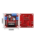 1/2/5pcs L298N Driver Board Module Dual H Bridge DC Stepper Motor Smart Car Robot Breadboard High Power L298 DC Motor Driver