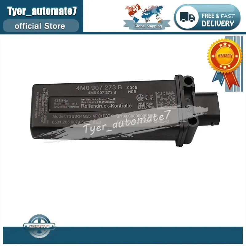 TPMS Tire Pressure Sensor Monitoring System 4M0907273B 5Q0907275F For AUDI A3 A4 B9 Q2L Q3L A5 A6 A7 A8 Q7 Q8 Q5L 2018-2022