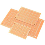 Single-sided Breadboard, Prototype Board, Perfboard, 2.54mm Pitch Bakelite Circuit Board, Sizes: 5/7/9/15cm