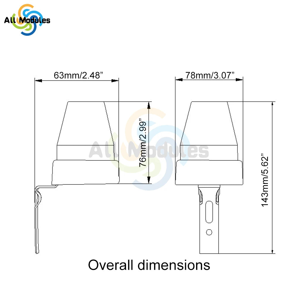 AC110-220 Adjustable Street Light Photoswitch Photocell Sensor Switch Automatic On Off Photo Control Sensor Switch