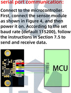 TOF53200/TOF53400 2M/4M ToF Distance Sensor - VL53L1X/VL53L0X 3V-5V for Arduino Projects
