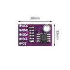 LM75 CJMCU-75 Temperature Sensor Module High Speed I2C IIC Interface High Precision