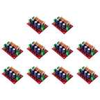 1-10PCS YLY-2088 400W Adjustable 2 Way Crossover Filters Module Audio Speaker Frequency Divider Full Range Treble Bass