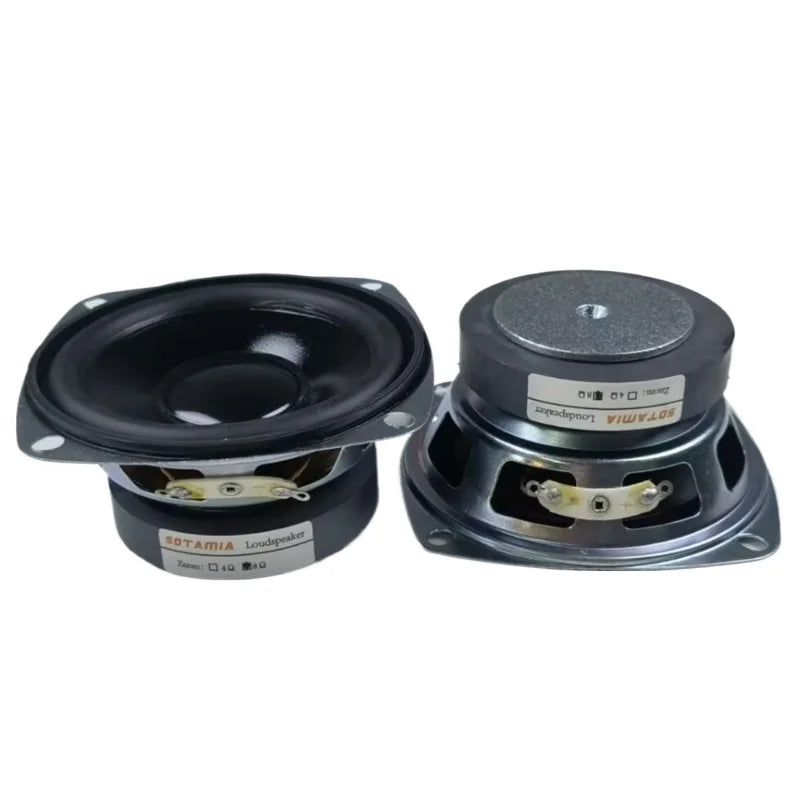 SOTAMIA 2Pcs 3 Inch Waterproof Speaker 8 Ohm 15W Midrange Bass Power Speaker Hifi Loudspeaker Music Sound Audio Home Theater