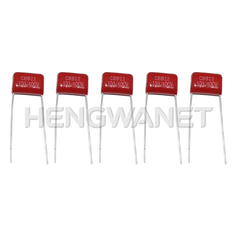 50PCS CBB 10values Metallized Polyester Film Capacitors KIT DIY CBB Capacitor Assortment Kit 400V 10NF-3.3UF