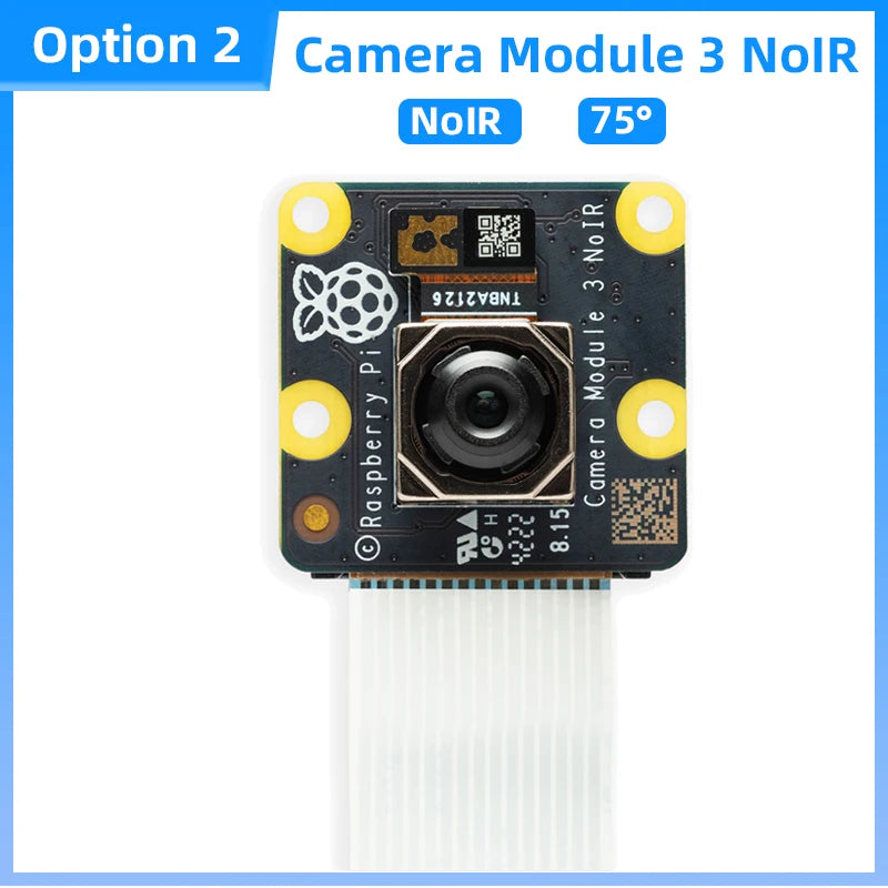 Official Raspberry Pi Camera Module 3 12MP IMX708 Sensor Auto Focus SNR DPC PDAF Optional 75° 120° NoIR Night Vision for Pi 4B