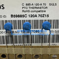 2PCS B59885C120A70 C885 12R 12Ω 25% 15mA PTC Thermistors
