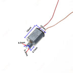 Mini N20 Vibrattion Motor DC 3V 3.7V 5V Vibratior Motor with Strong Force Vibration Motor Toy Car Boat