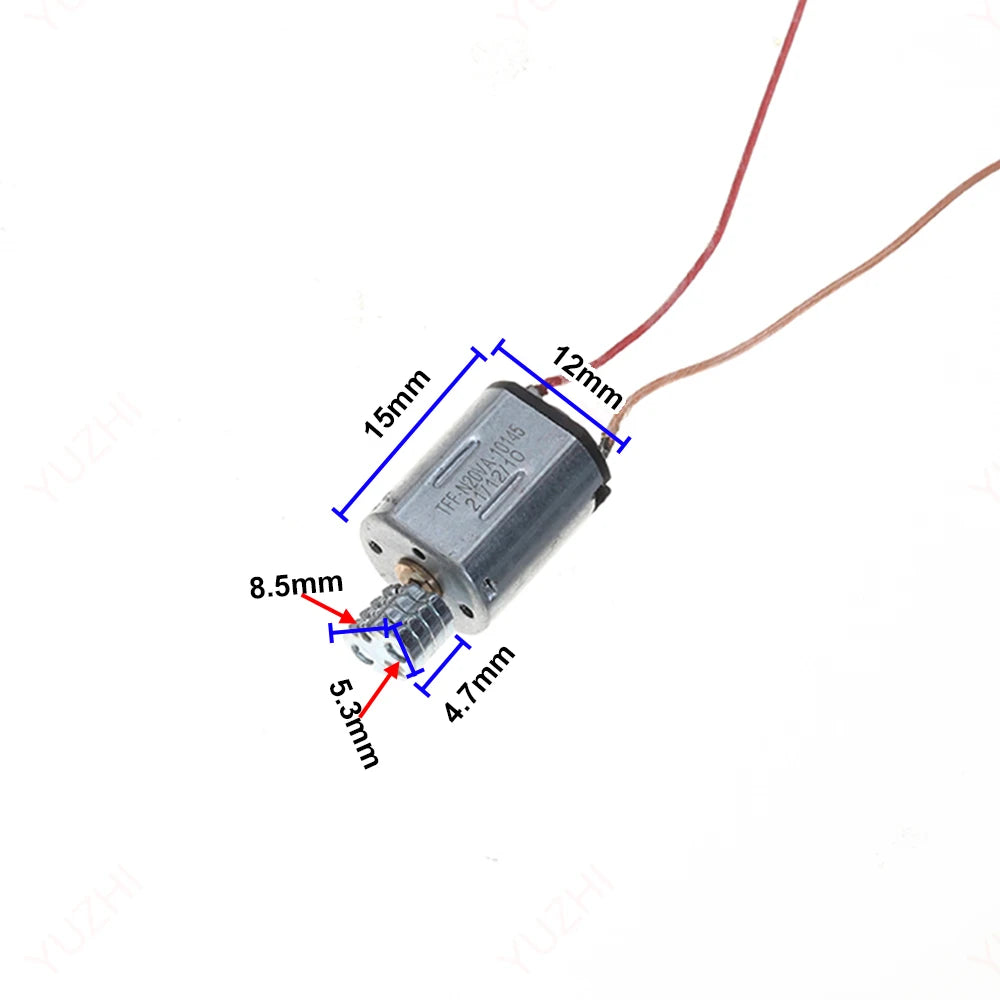 Mini N20 Vibrattion Motor DC 3V 3.7V 5V Vibratior Motor with Strong Force Vibration Motor Toy Car Boat