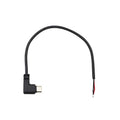 1Pcs 2 Pin 4 Pin Type-C Micro USB USB 2.0 A Male Plug Elbow Head Power Cable Welding Connector DIY Repair Line 0.25M 0.3M 1M
