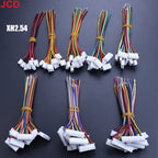 10pc 1.0 1.25 1.5 2.0 2.54 Sh/Jst/Zh/Ph/Xh 1.0mm 1.25mm 1.5mm 2.0mm 2.54mm Female Plug Connector With Wire 2/4/5/6/8/10/12P Pin