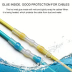 Waterproof Heat Shrink Butt Splices for A Secure Corrosion-Resistant Seal All-in-One Solder Seal Wire Connector Kit With Box