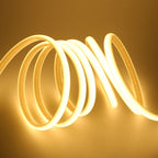 Dimmable 220V COB LED Neon Strip Light Switch Dimmer Power Kit 5m 10m 30m 3000K 4000K 6000K 288 LEDs Flex Tape 0.5m Waterproof