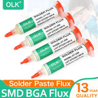 Olk SMD Flux Pcb Repair Soldering Flux No-Clean Solder Paste Welding Advanced Oil Flux For Welding Grease 10cc Soldering Repair