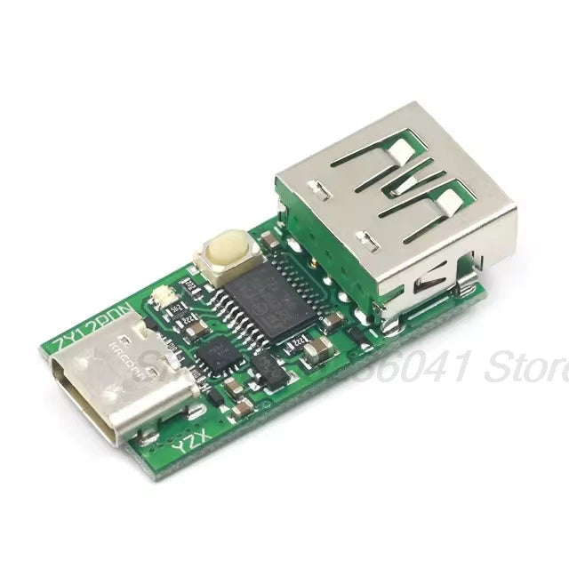 ZY12PDN Type-C USB-C PD2.0 PD3.0 to DC Fast Charge Charging Trigger Polling Detector Notebook Power Supply Change Board Module