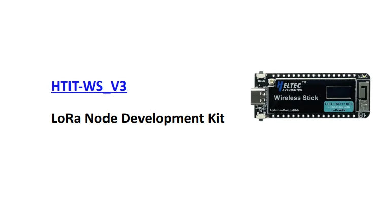 Heltec Lora Wireless Stick V3 Version ESP32 Lora/Wifi Lora Development Board with 0.49inch OLED Display 433HMZ/868MHZ/915MHZ