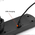 Car Emergency Light Solar RGB Car Strobe Warning Lights Multifunction Decoration Anti-Collision Night Driving Safety Lamp