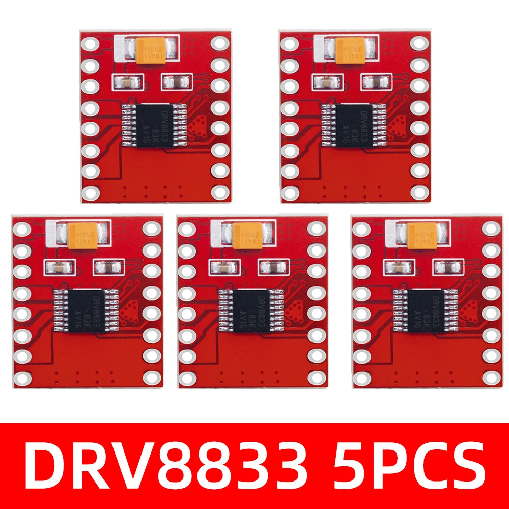 TB6612/DRV8833 Dual Motor Driver 1A TB6612FNG for Arduino Microcontroller Better than L298N