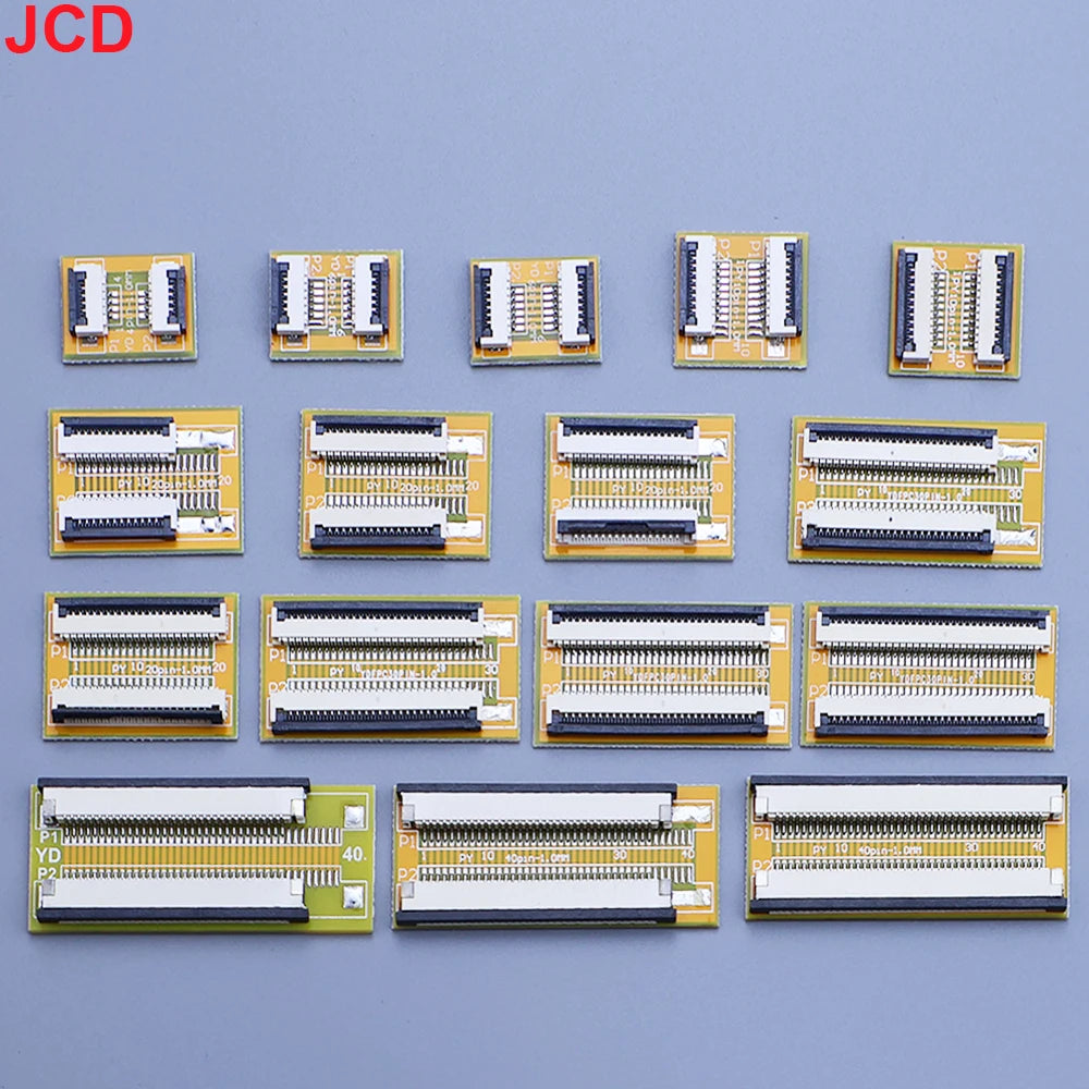1 Pieces FPC FFC Flexible Flat Cable Extension Board Adapter 1.0mm Pitch 4 5 6 8 10 12 14 15 16 22 24 26 28 30~40 Pin Connector