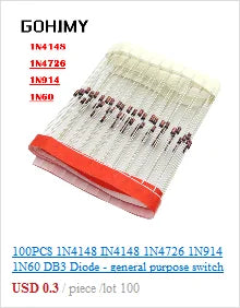 20pcs 1W Metal film resistor 1% 1R ~ 1M 1 2 10 22 47 100 330 ohm 1K 4.7K 10K 22K 47K 100K 330K 470K 2R 10R 22R 47R 100R 330R