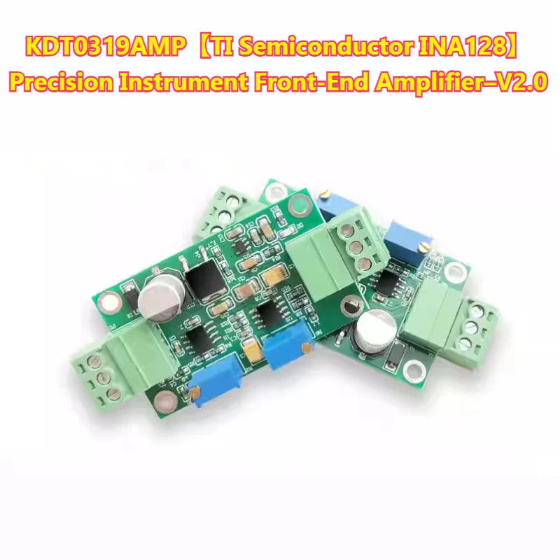 INA128 Amplifier Module, Instrumentation Amplifier, Precision Microvolt/Millivolt Amplifier, High Gain Amplifier KDT0319AMP-003